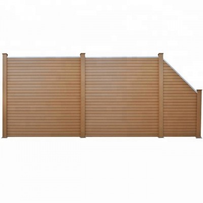 Fence Panel PVC WPC Garden Fence