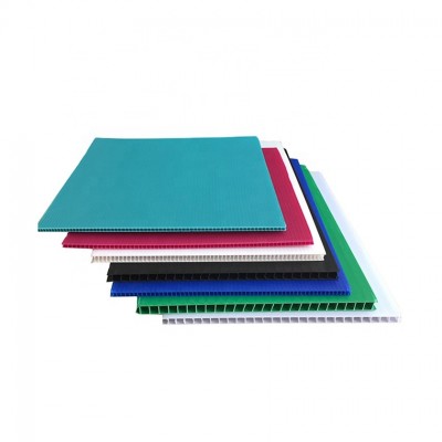 Temporary Polypropylene Corrugated Plastic Floor Protection Sheet